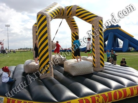 Human Wrecking Ball Game Rental Phoenix - Rent Human Demolition Arizona